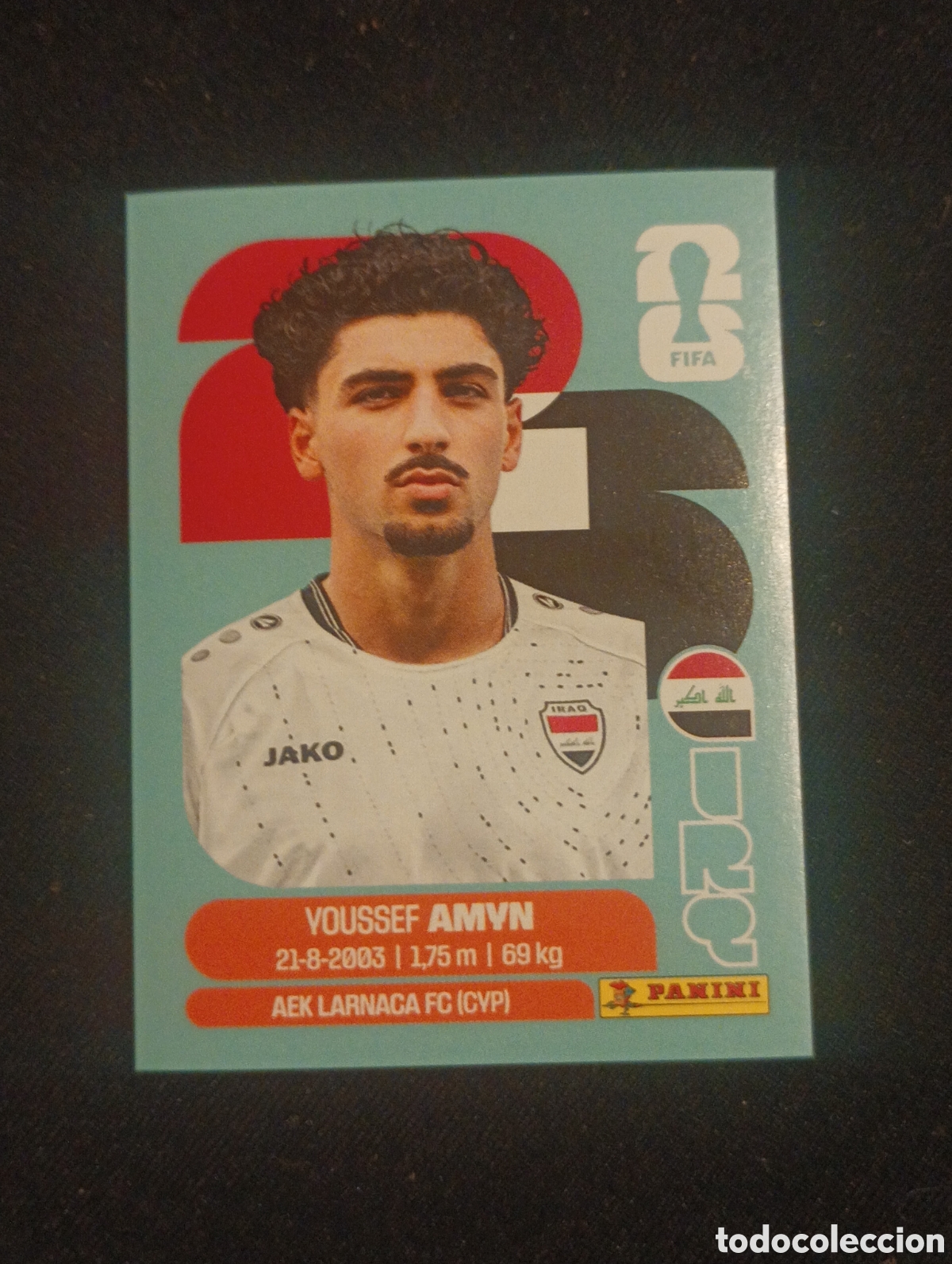 Cromos de f&uacute;tbol: mundial panini 2026 youssef amyn
