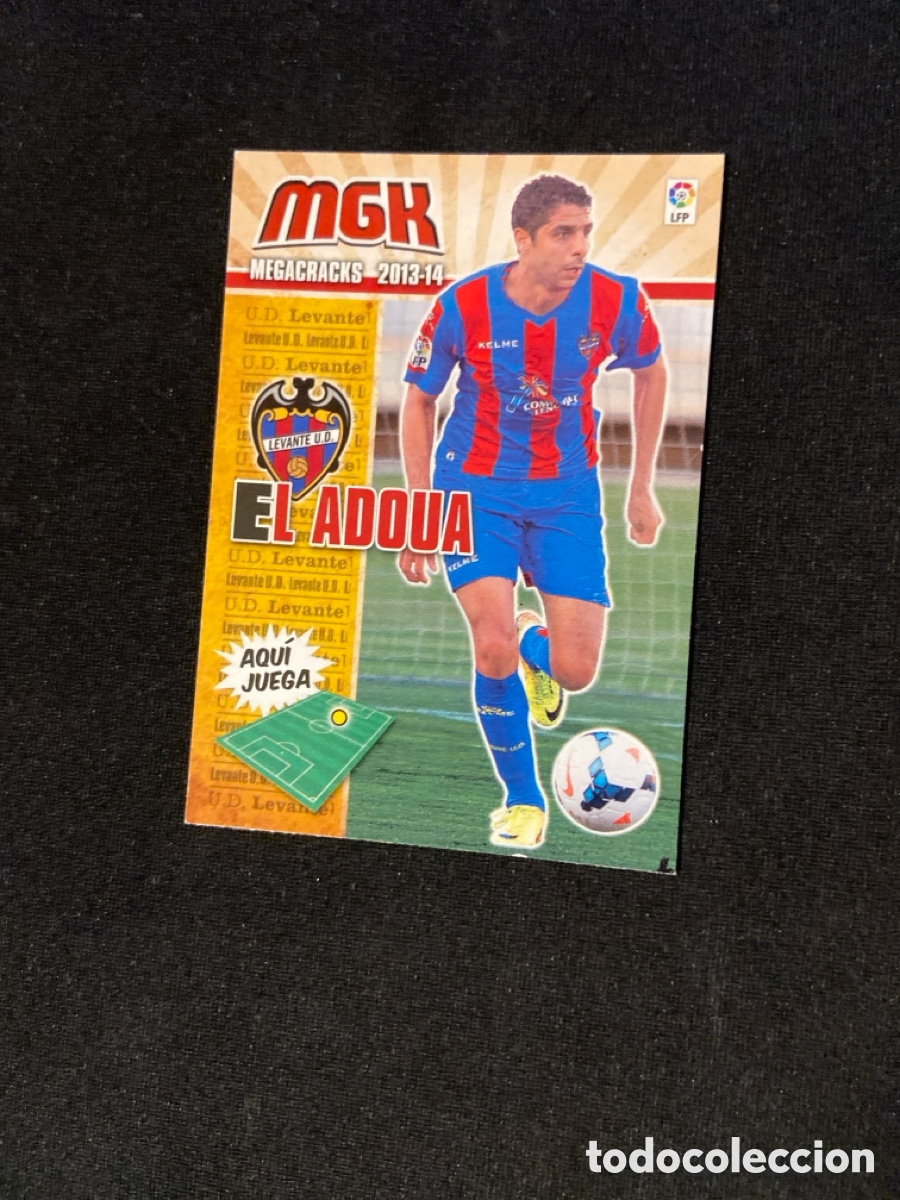 Cromos de f&uacute;tbol: EL ADOUA 463 NUEVO FICHAJE (LEVANTE)