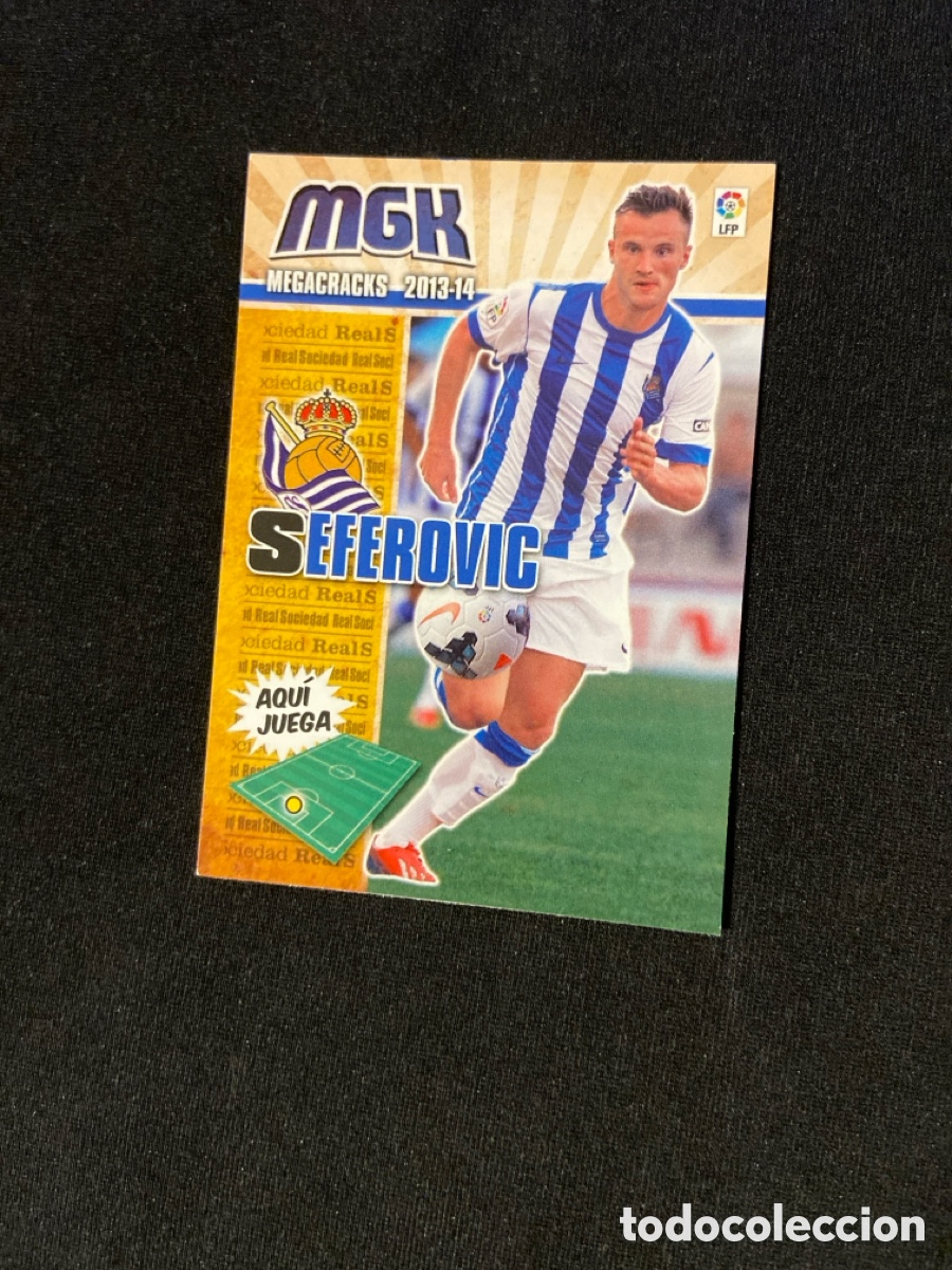 Cromos de f&uacute;tbol: SEFEROVIC 466 NUEVO FICHAJE (REAL SOCIEDAD)