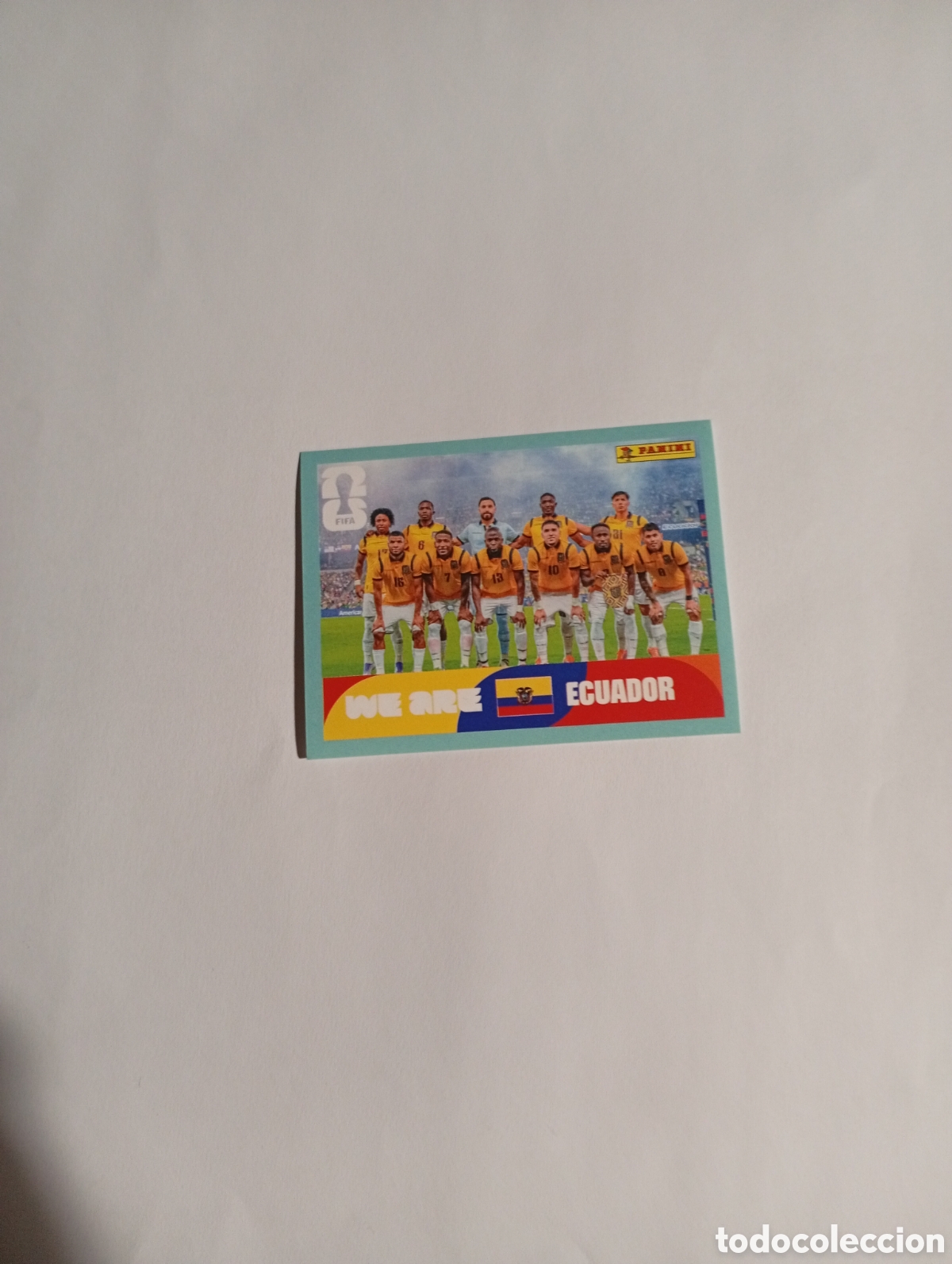 Cromos de f&uacute;tbol: ECU 13 World Cup 26 Panini