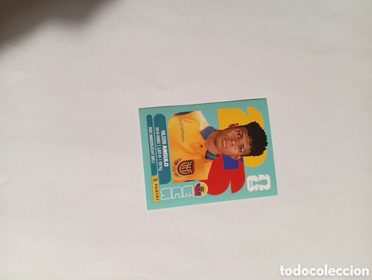Cromos de f&uacute;tbol: ECU 17 World Cup 26 Panini