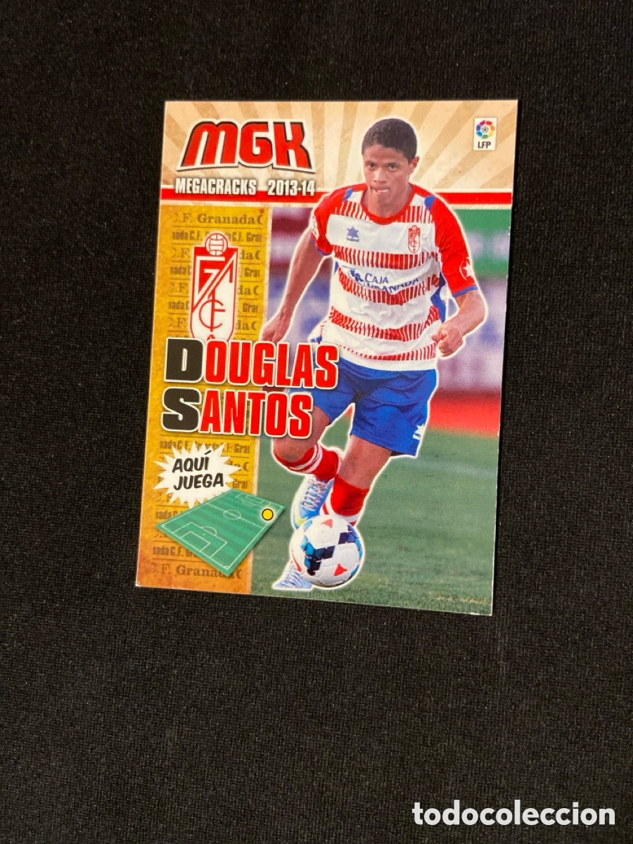 Cromos de f&uacute;tbol: DOUGLAS SANTOS 471 NUEVO FICHAJE (GRANADA)