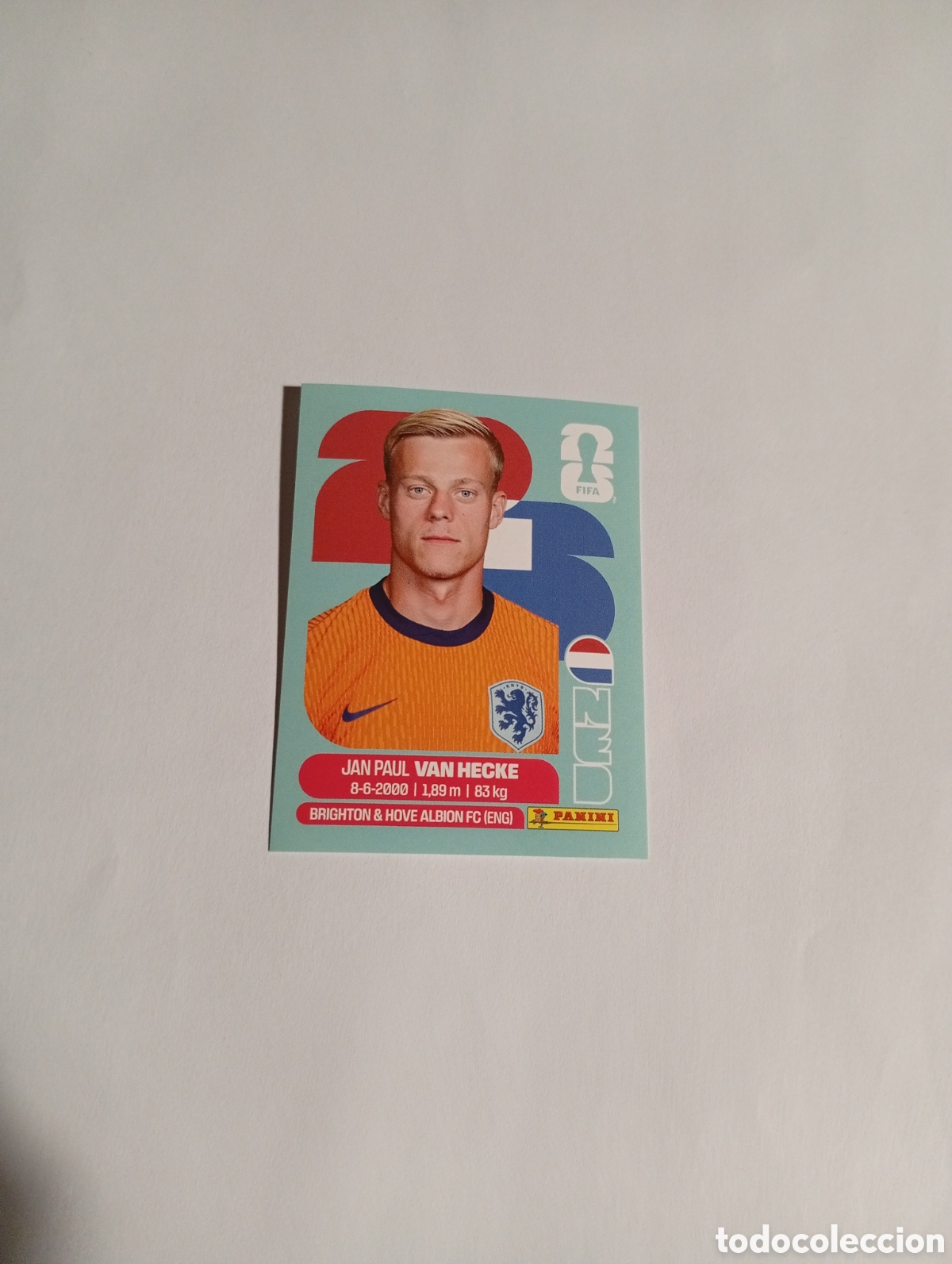 Cromos de f&uacute;tbol: NED 9 World Cup 26 Panini