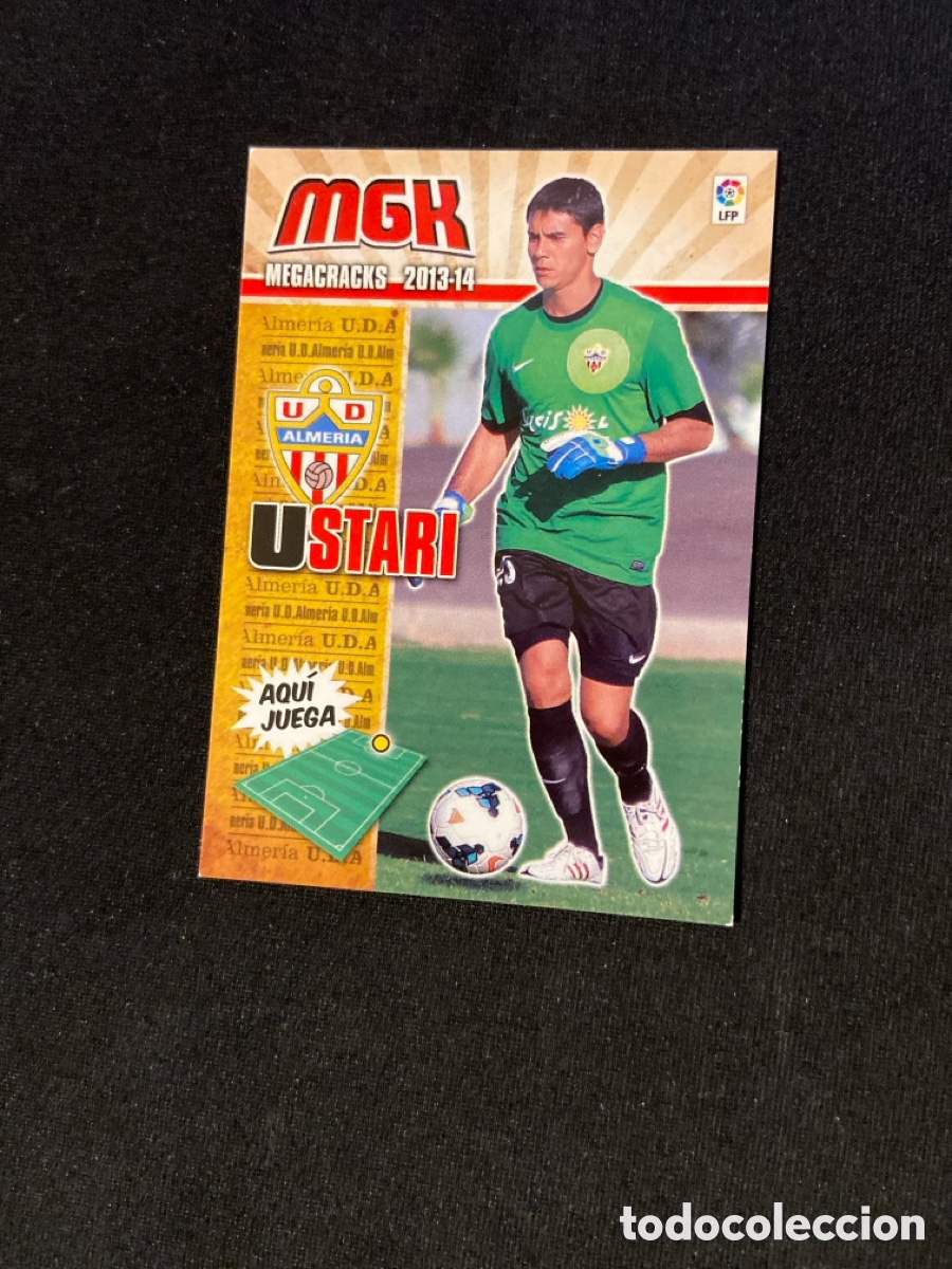 Cromos de f&uacute;tbol: USTARI 476 NUEVO FICHAJE (ALMERIA)