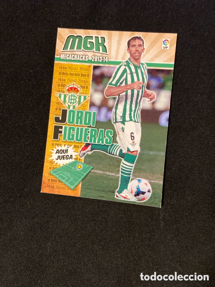 Cromos de f&uacute;tbol: JORDI FIGUERAS 477 NUEVO FICHAJE (BETIS)