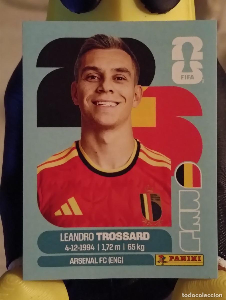 Cromos de f&uacute;tbol: Mundial 2026 - Leandro Trossard - N&deg; 18 - B&eacute;lgica