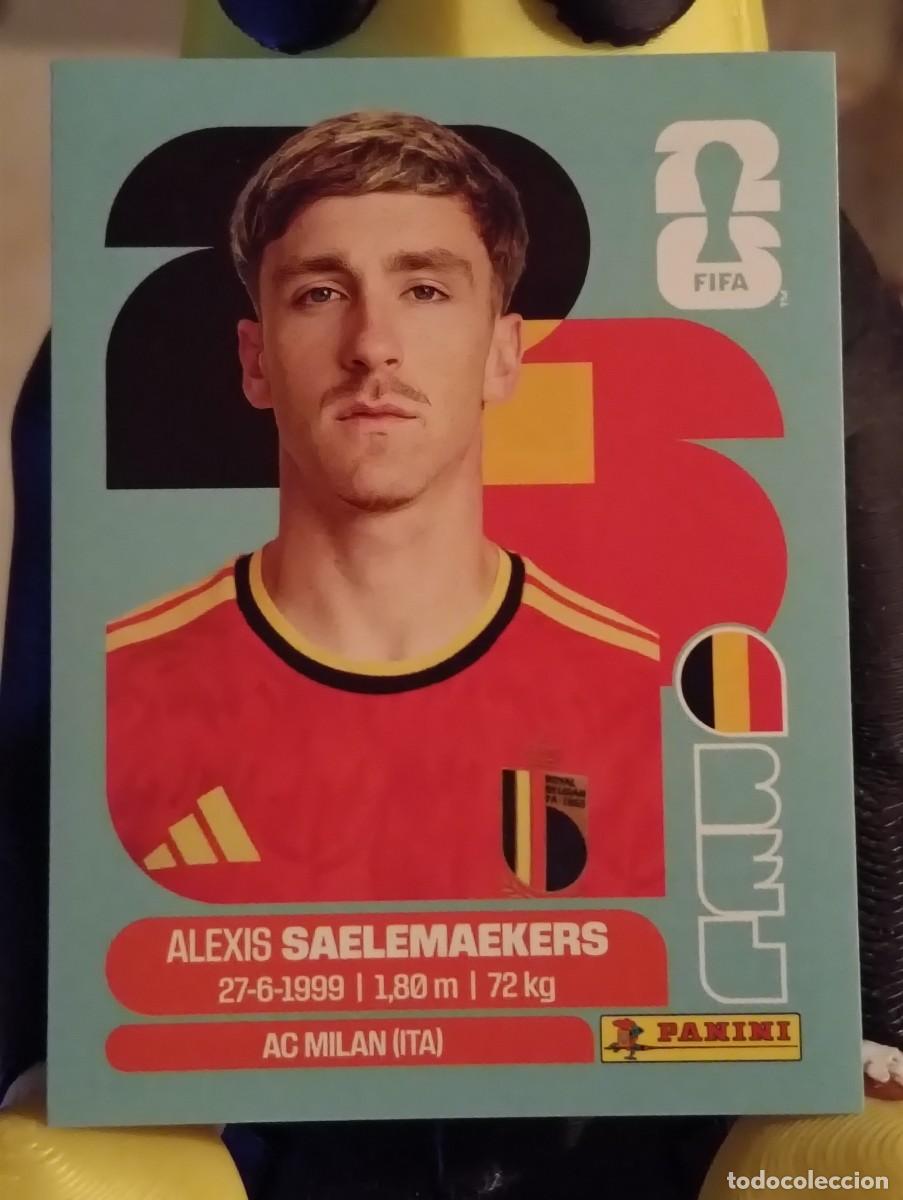Cromos de f&uacute;tbol: Mundial 2026 - Alexis Saelemaekers - N&deg; 12 - B&eacute;lgica