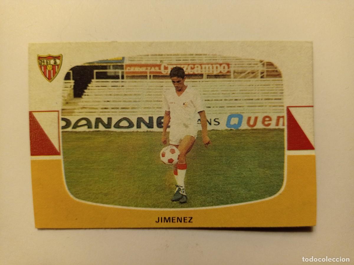 Cromos de f&uacute;tbol: Jimenez Cromos Cano 84 85