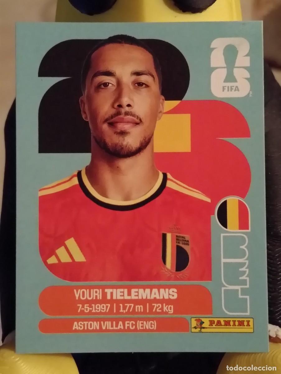 Cromos de f&uacute;tbol: Mundial 2026 - Youri Tielemans - N&deg; 9 - B&eacute;lgica