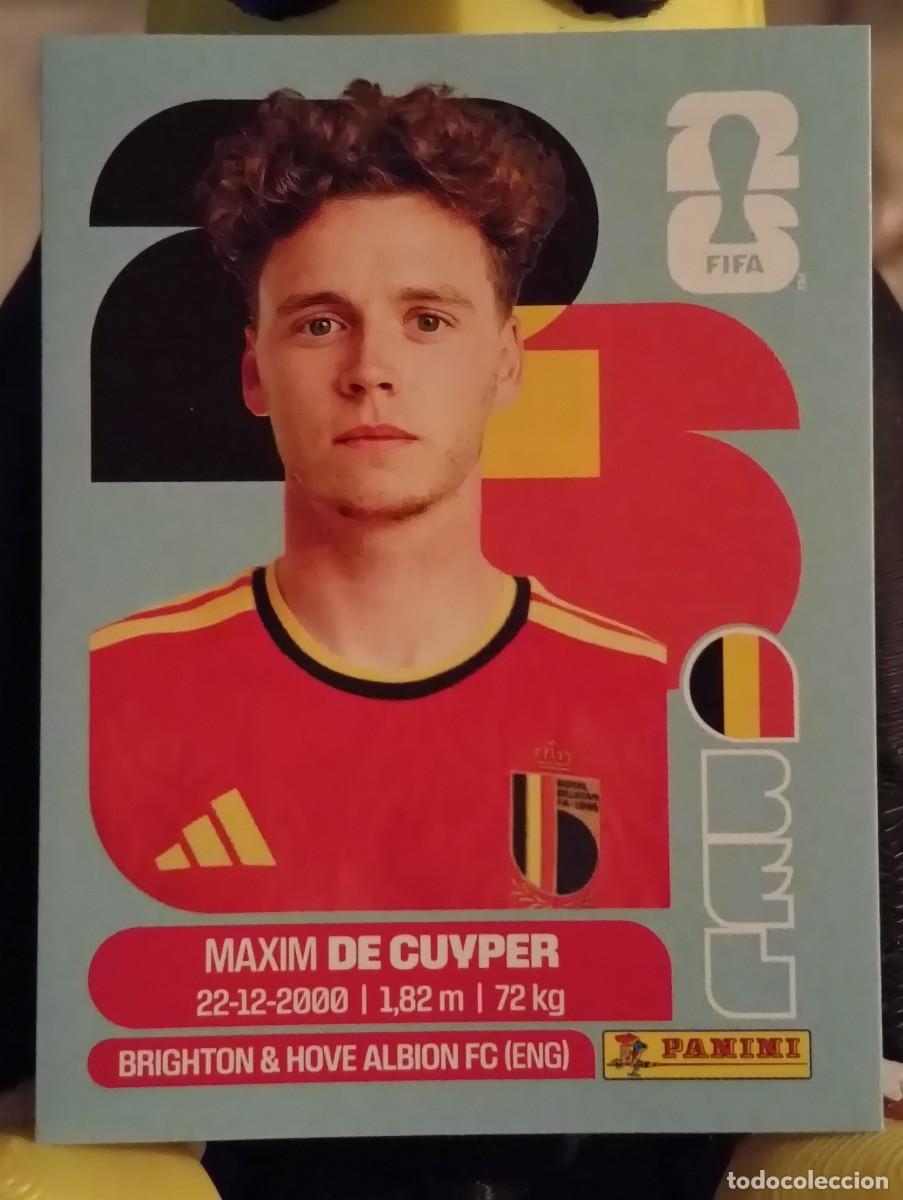 Cromos de f&uacute;tbol: Mundial 2026 - M&aacute;xim de Cuyper - N&deg; 7 - B&eacute;lgica