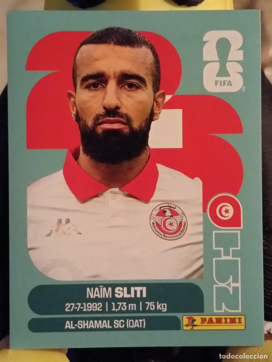 Cromos de f&uacute;tbol: Mundial 2026 - Naim Sliti - N&deg; 20 - T&uacute;nez