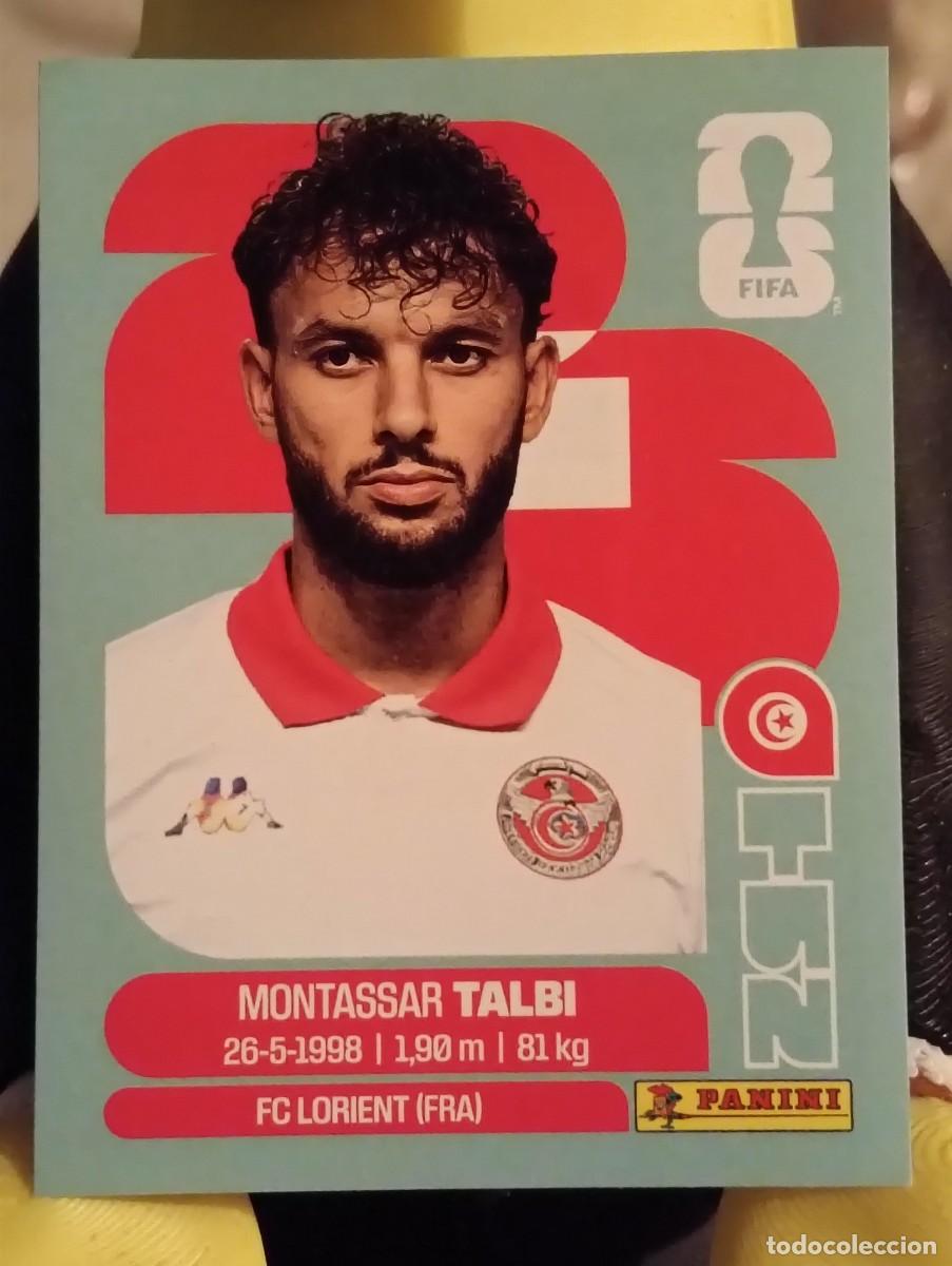 Cromos de f&uacute;tbol: Mundial 2026 - Montassar Talbi - N&deg; 5 - T&uacute;nez