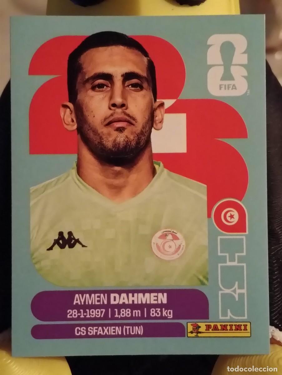 Cromos de f&uacute;tbol: Mundial 2026 - Aymen Dahmen - N&deg; 3 - T&uacute;nez