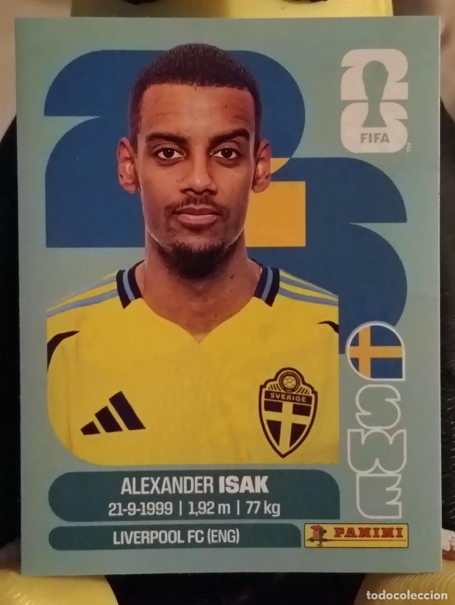 Cromos de f&uacute;tbol: Mundial 2026 - Alexander Isak - N&deg; 19 - Suecia