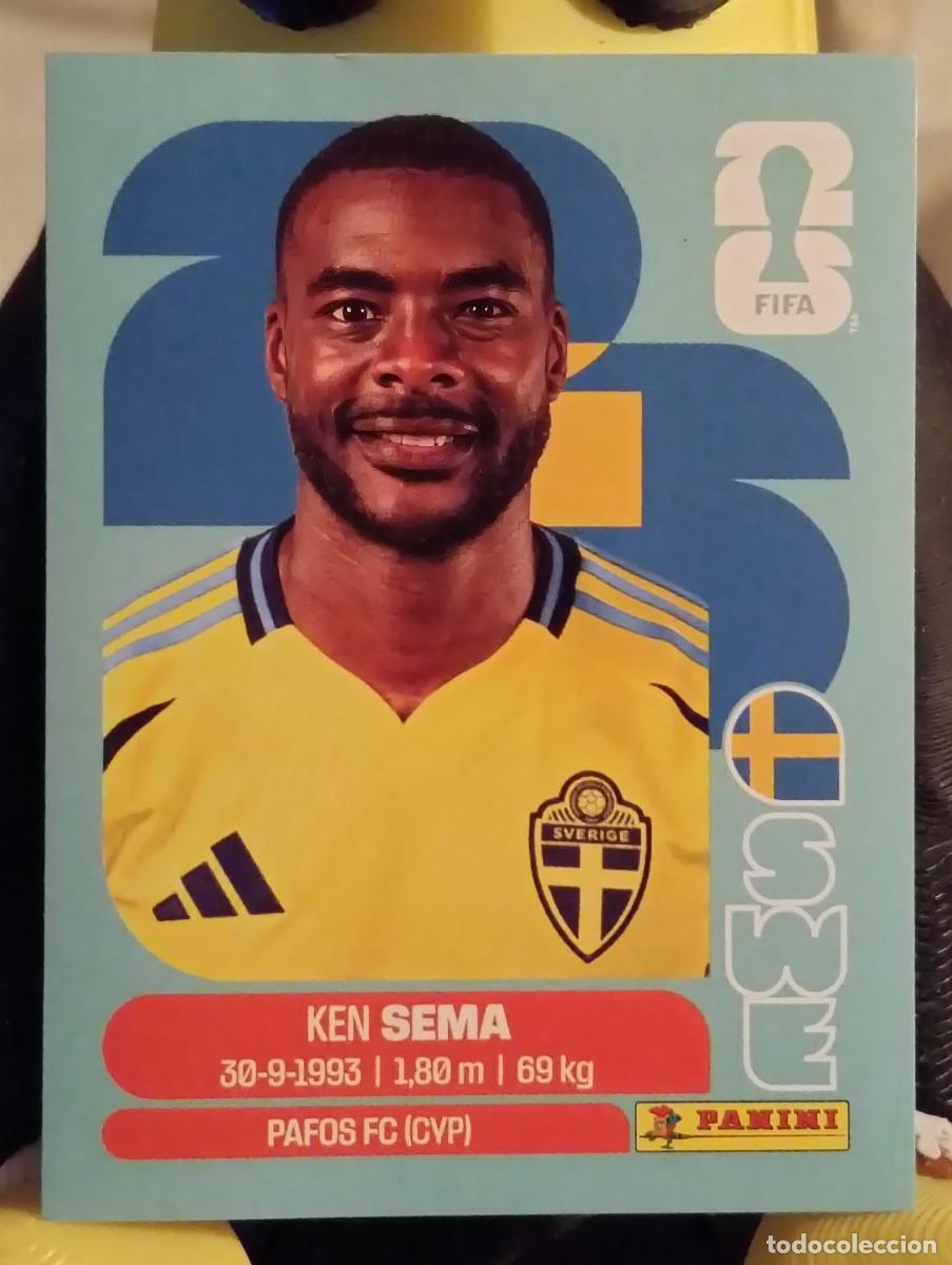Cromos de f&uacute;tbol: Mundial 2026 - Ken Sema - N&deg; 15 - Suecia