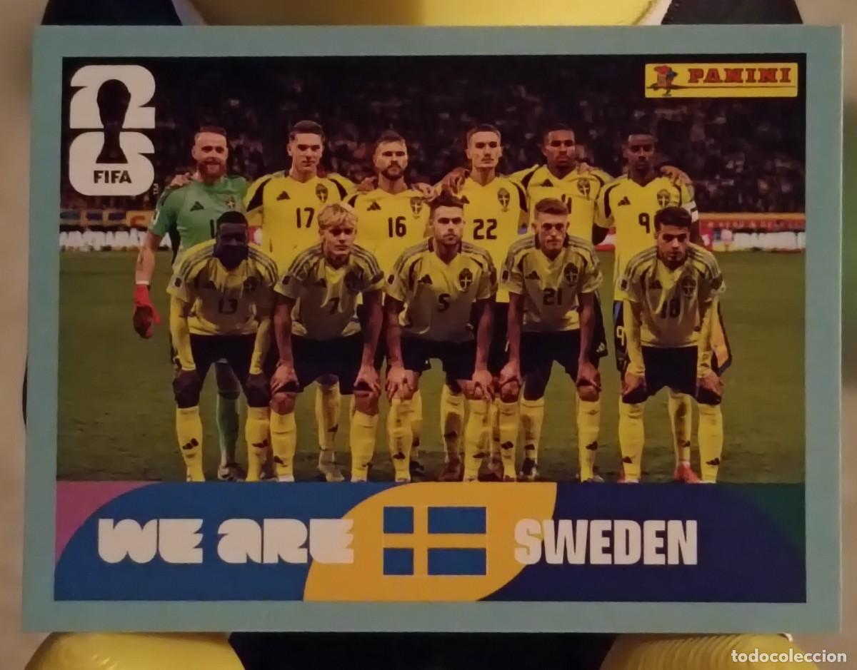 Cromos de f&uacute;tbol: Mundial 2026 - Plantilla/Equipo - N&deg; 13 - Suecia
