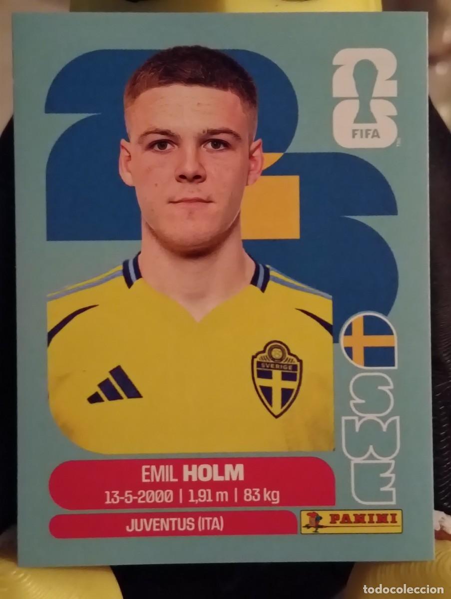 Cromos de f&uacute;tbol: Mundial 2026 - Emil Holm - N&deg; 5 - Suecia