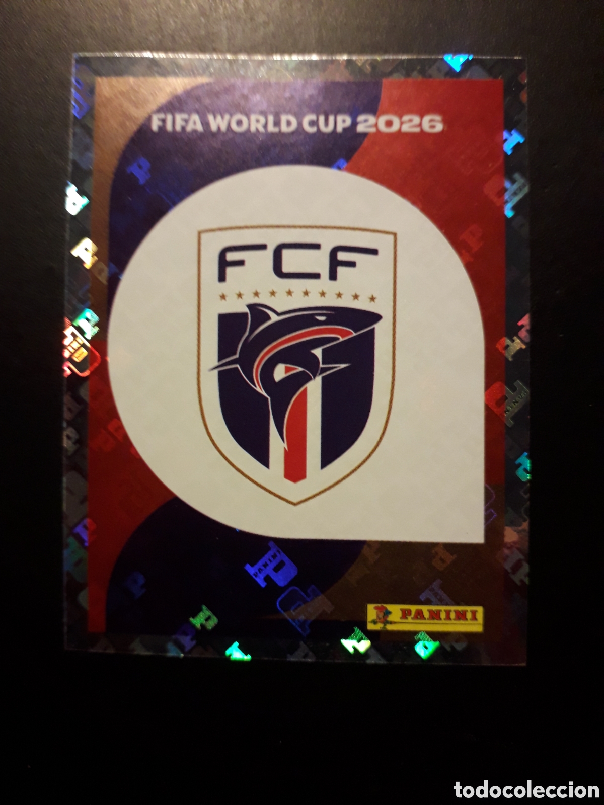 Cromos de f&uacute;tbol: ESCUDO CABO VERDE CPV 1 MUNDIAL F&Uacute;TBOL 2026 FIFA WORLD CUP PANINI SIN PEGAR PEDIDO M&Iacute;NIMO 3&euro;