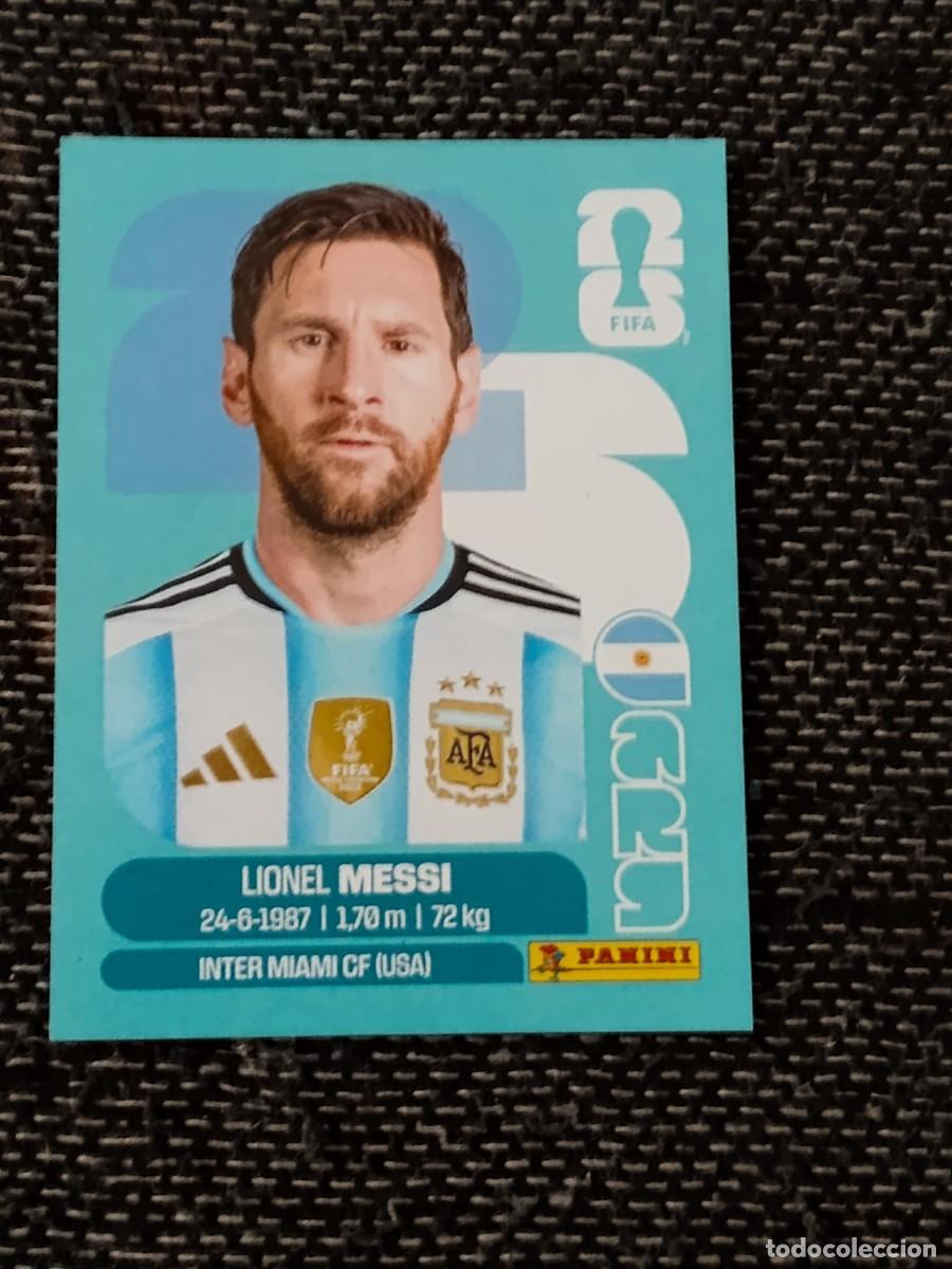 Cromos de f&uacute;tbol: ARG 17 cromo Messi argentina fifa world cup 2026