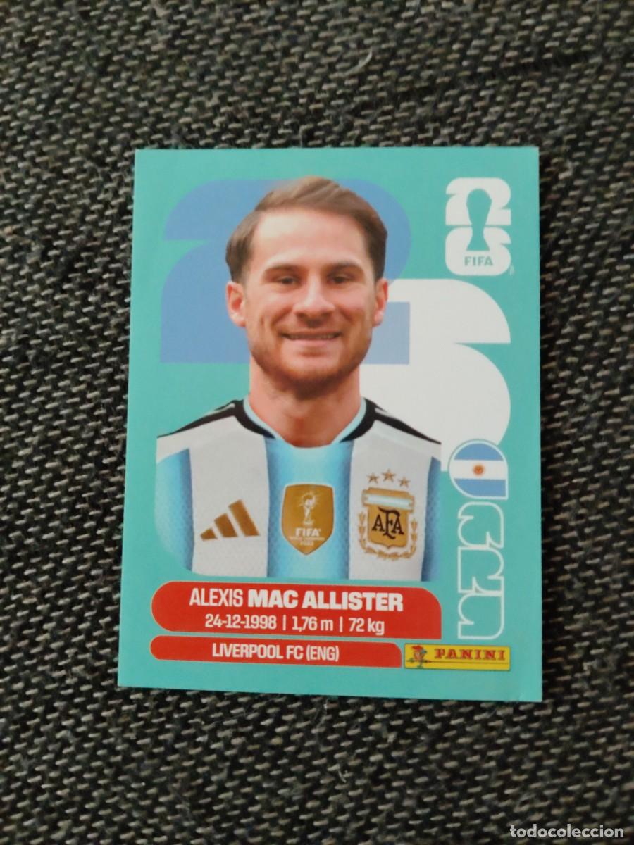 Cromos de f&uacute;tbol: ARG 9 cromo Mac allister argentina fifa world cup 2026
