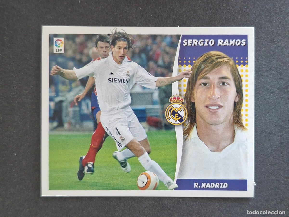 Cromos de f&uacute;tbol: L6 SERGIO RAMOS REAL MADRID LIGA ESTE 2006 2007 06 07 NUNCA PEGADO SIN PEGAR