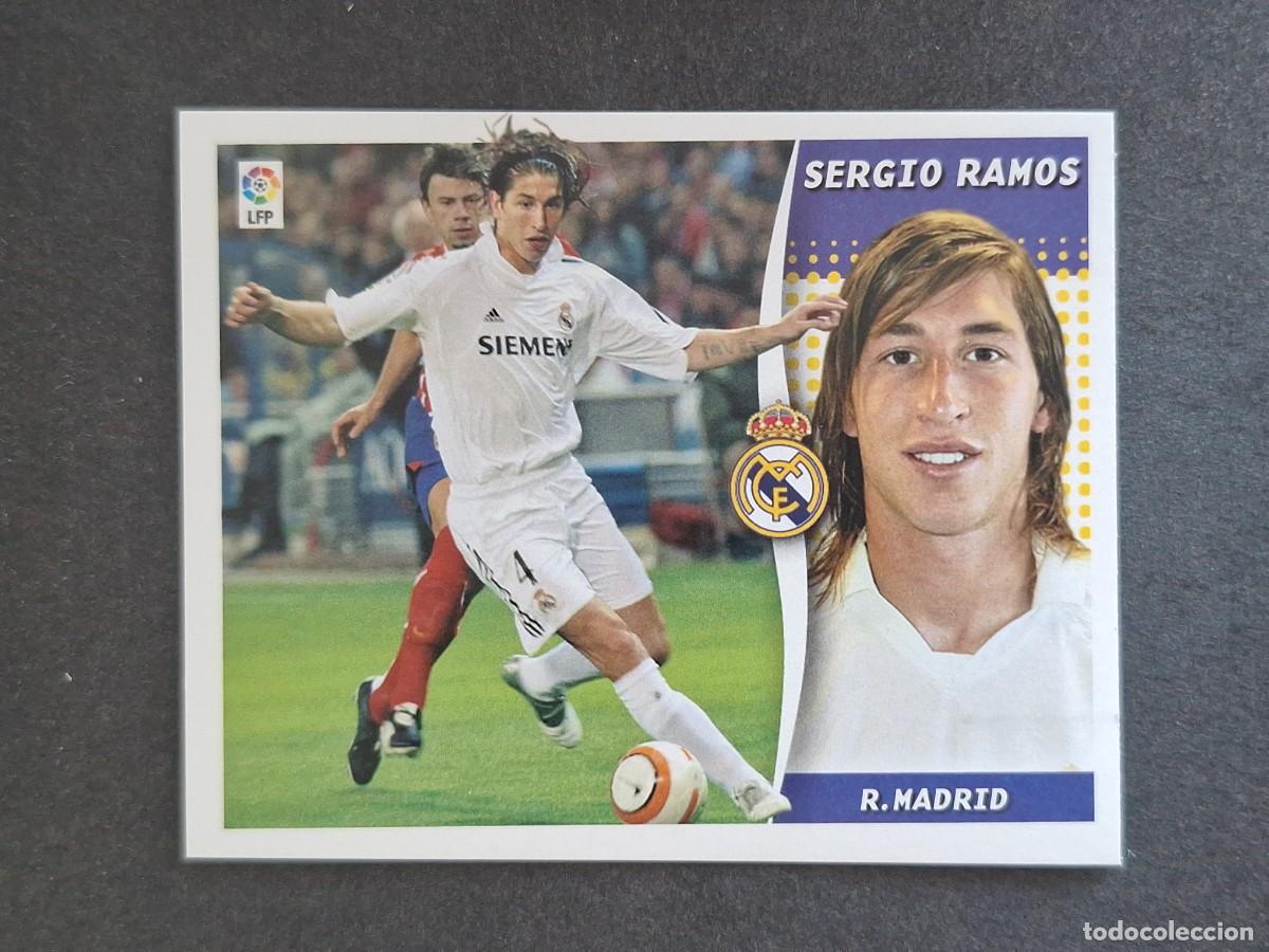 Cromos de f&uacute;tbol: L6 SERGIO RAMOS REAL MADRID LIGA ESTE 2006 2007 06 07 NUNCA PEGADO SIN PEGAR