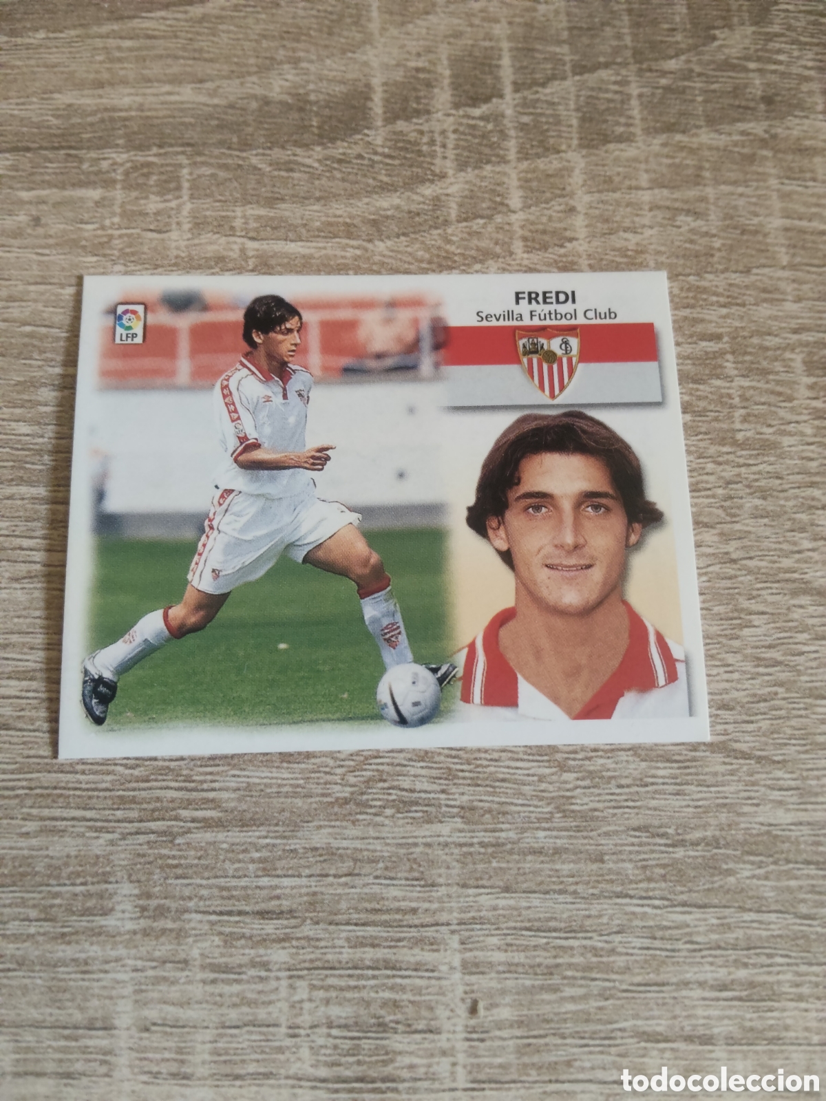 Cromos de f&uacute;tbol: Fredi fichaje 17 Sevilla liga 1999 2000 99 00 ediciones este nuevo