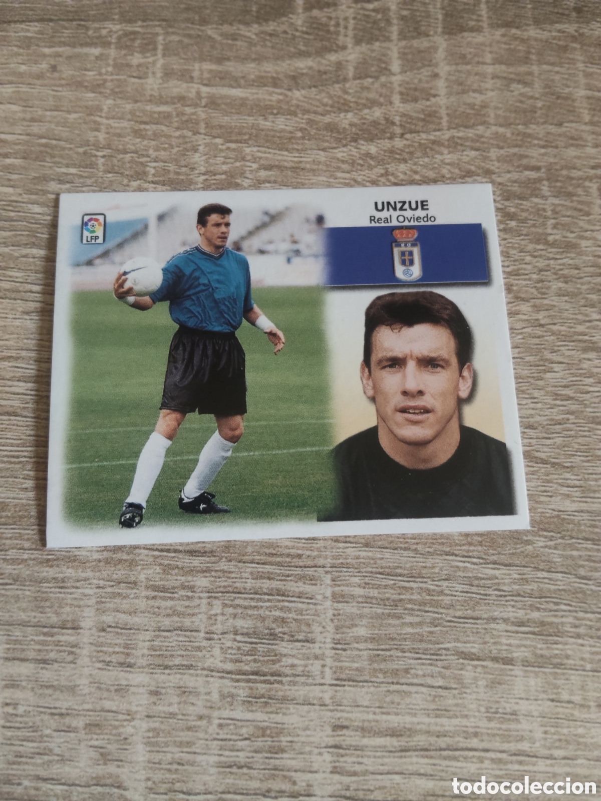 Cromos de f&uacute;tbol: Unzue fichaje 19 Real Oviedo liga 1999 2000 99 00 ediciones este nuevo