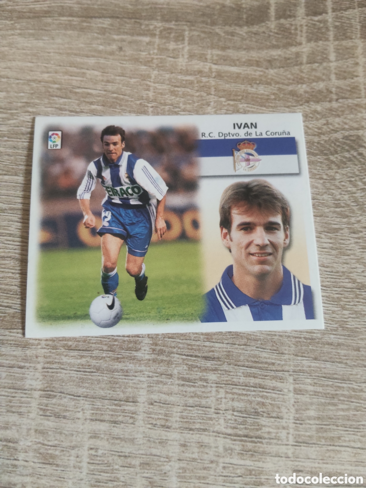 Cromos de f&uacute;tbol: Iv&aacute;n fichaje 20 Deportivo de la Coru&ntilde;a liga 1999 2000 99 00 ediciones este nuevo