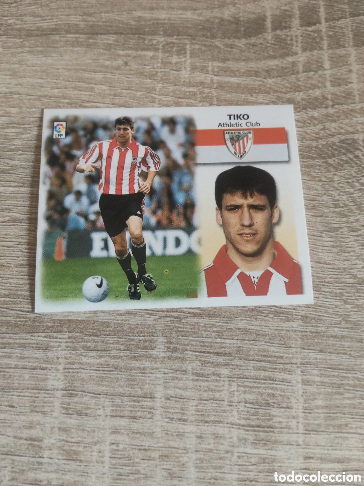 Cromos de f&uacute;tbol: Tiko fichaje 21 bis Athletic de Bilbao liga 1999 2000 99 00 ediciones este nuevo
