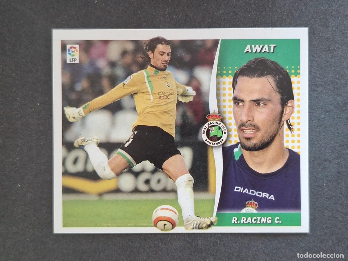 Cromos de f&uacute;tbol: L6 AWAT RACING DE SANTANDER LIGA ESTE 2006 2007 06 07 NUNCA PEGADO SIN PEGAR