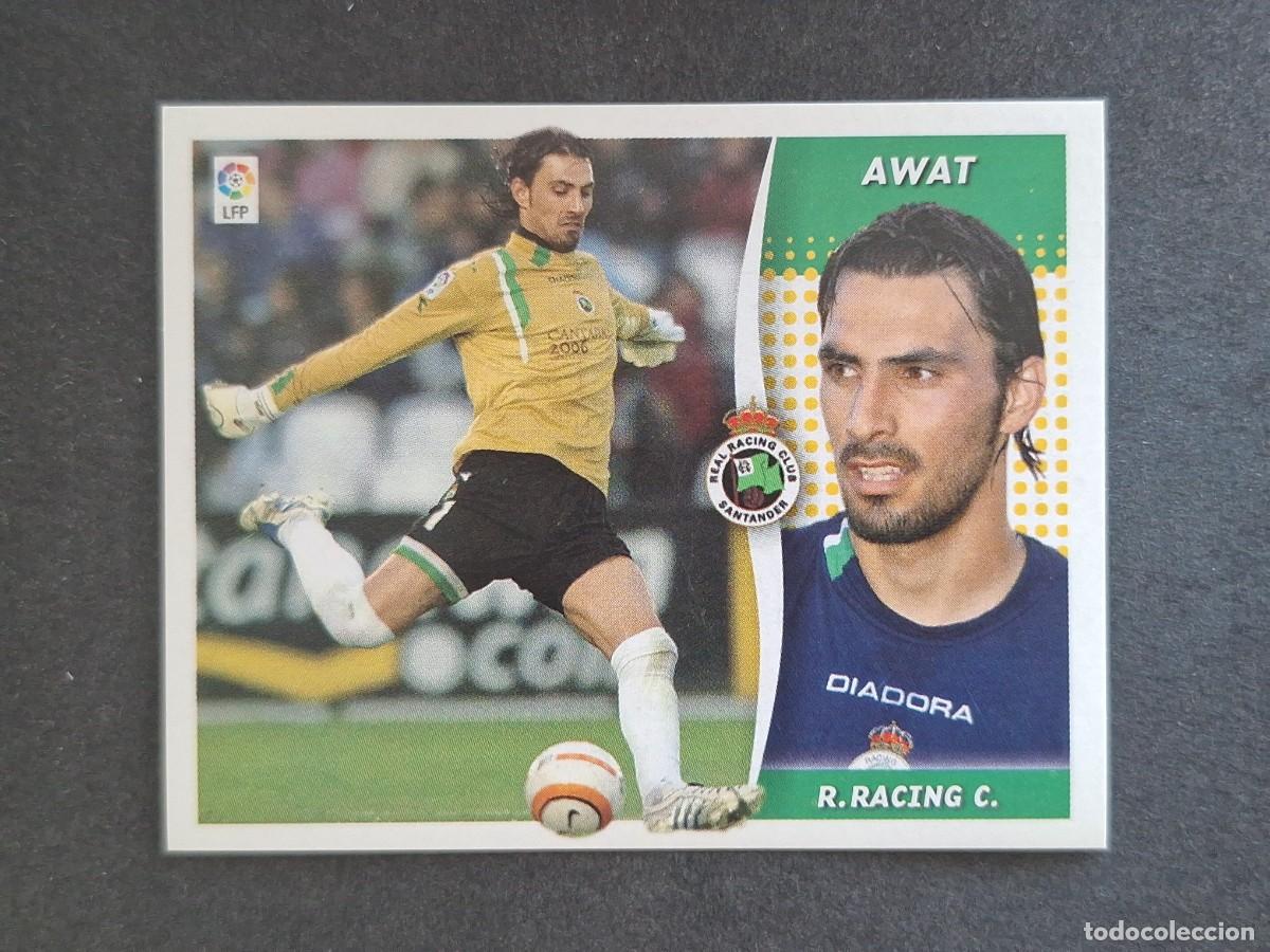 Cromos de f&uacute;tbol: L6 AWAT RACING DE SANTANDER LIGA ESTE 2006 2007 06 07 NUNCA PEGADO SIN PEGAR