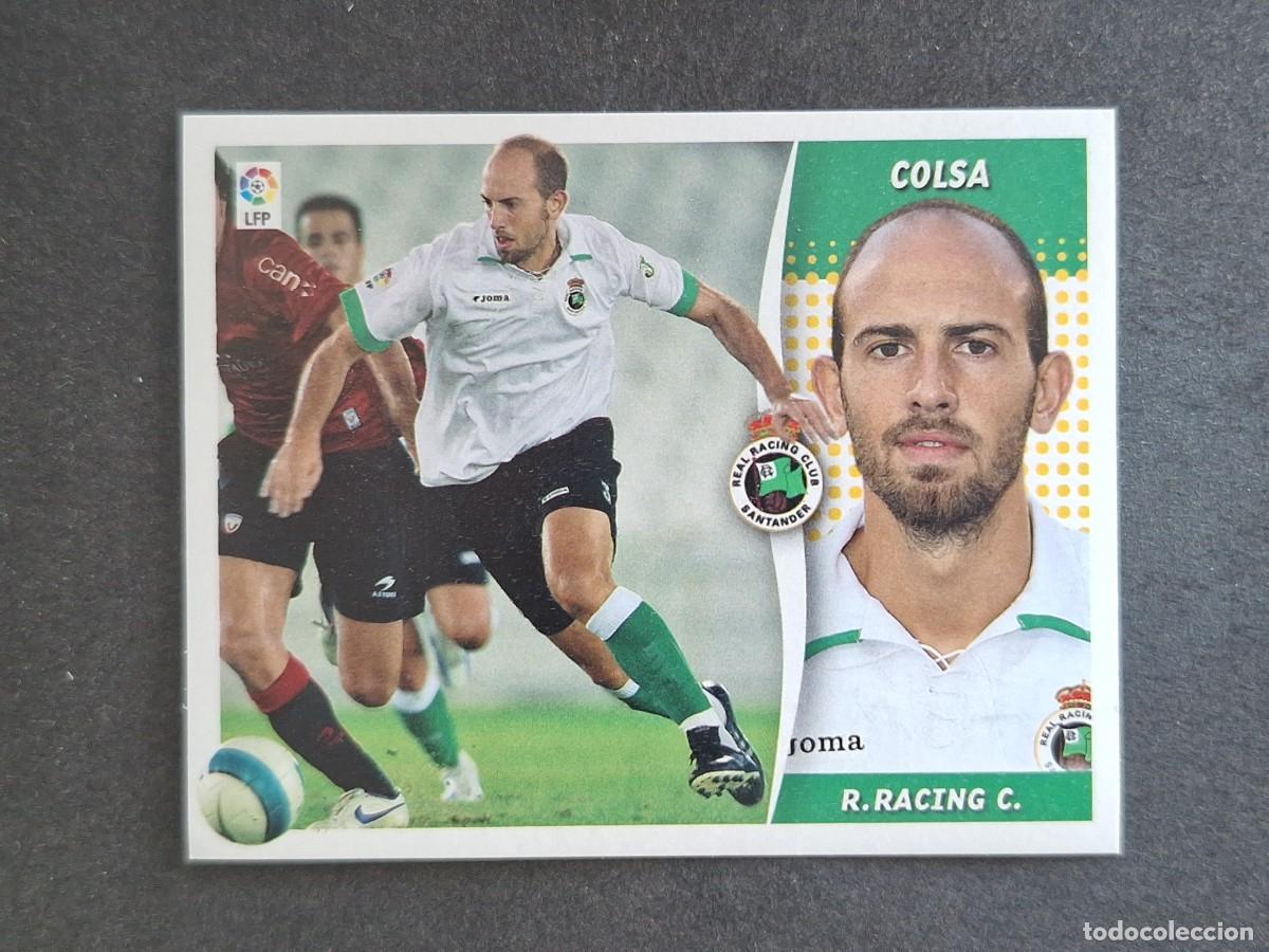 Cromos de f&uacute;tbol: L6 COLSA RACING DE SANTANDER LIGA ESTE 2006 2007 06 07 NUNCA PEGADO SIN PEGAR