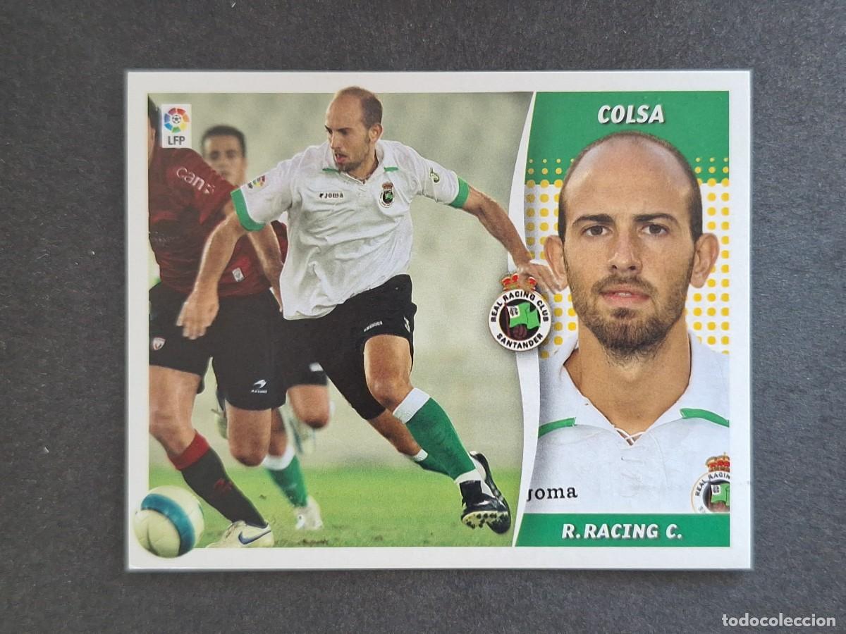 Cromos de f&uacute;tbol: L6 COLSA RACING DE SANTANDER LIGA ESTE 2006 2007 06 07 NUNCA PEGADO SIN PEGAR