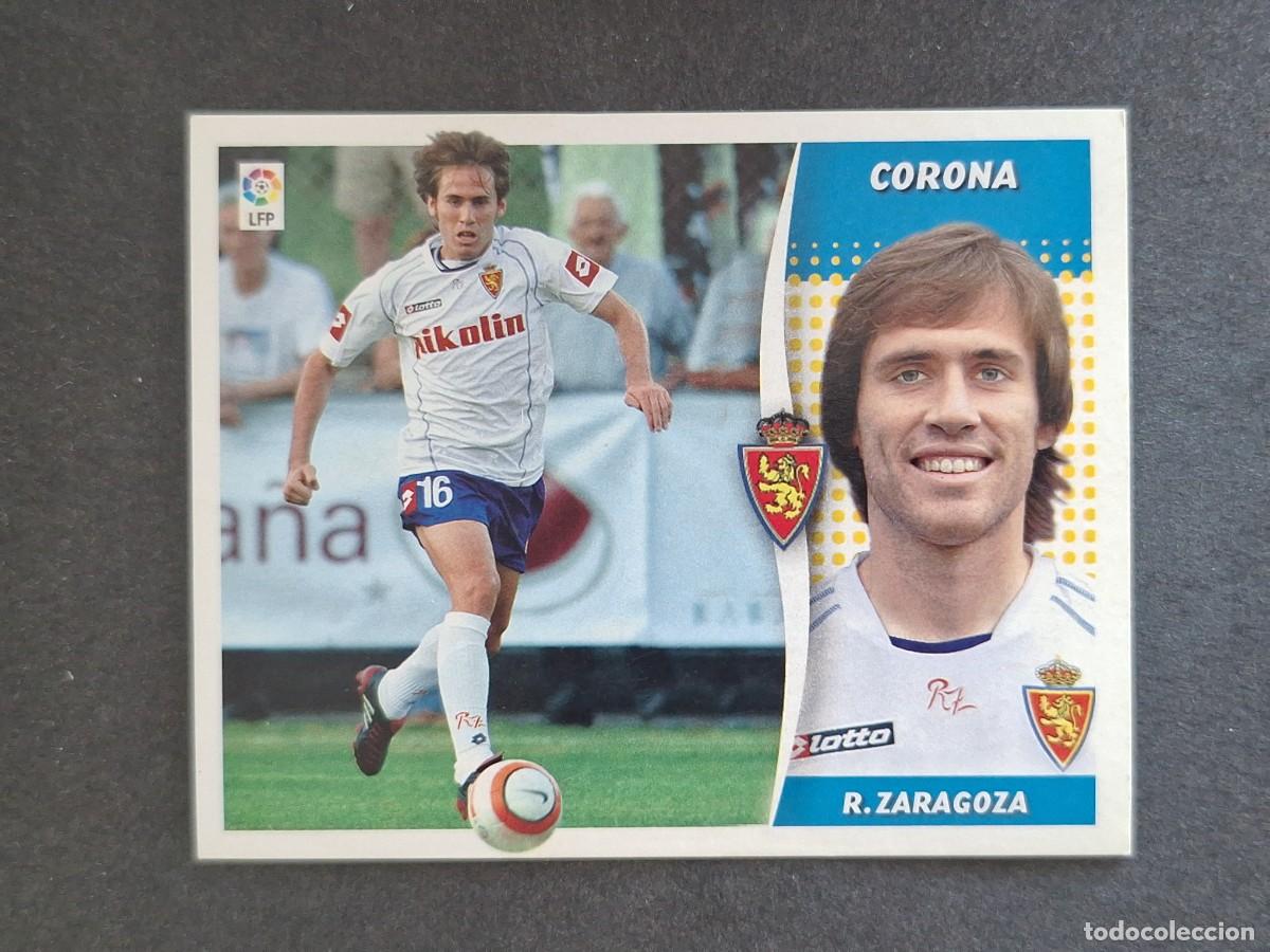 Cromos de f&uacute;tbol: L6 CORONA REAL ZARAGOZA LIGA ESTE 2006 2007 06 07 NUNCA PEGADO SIN PEGAR