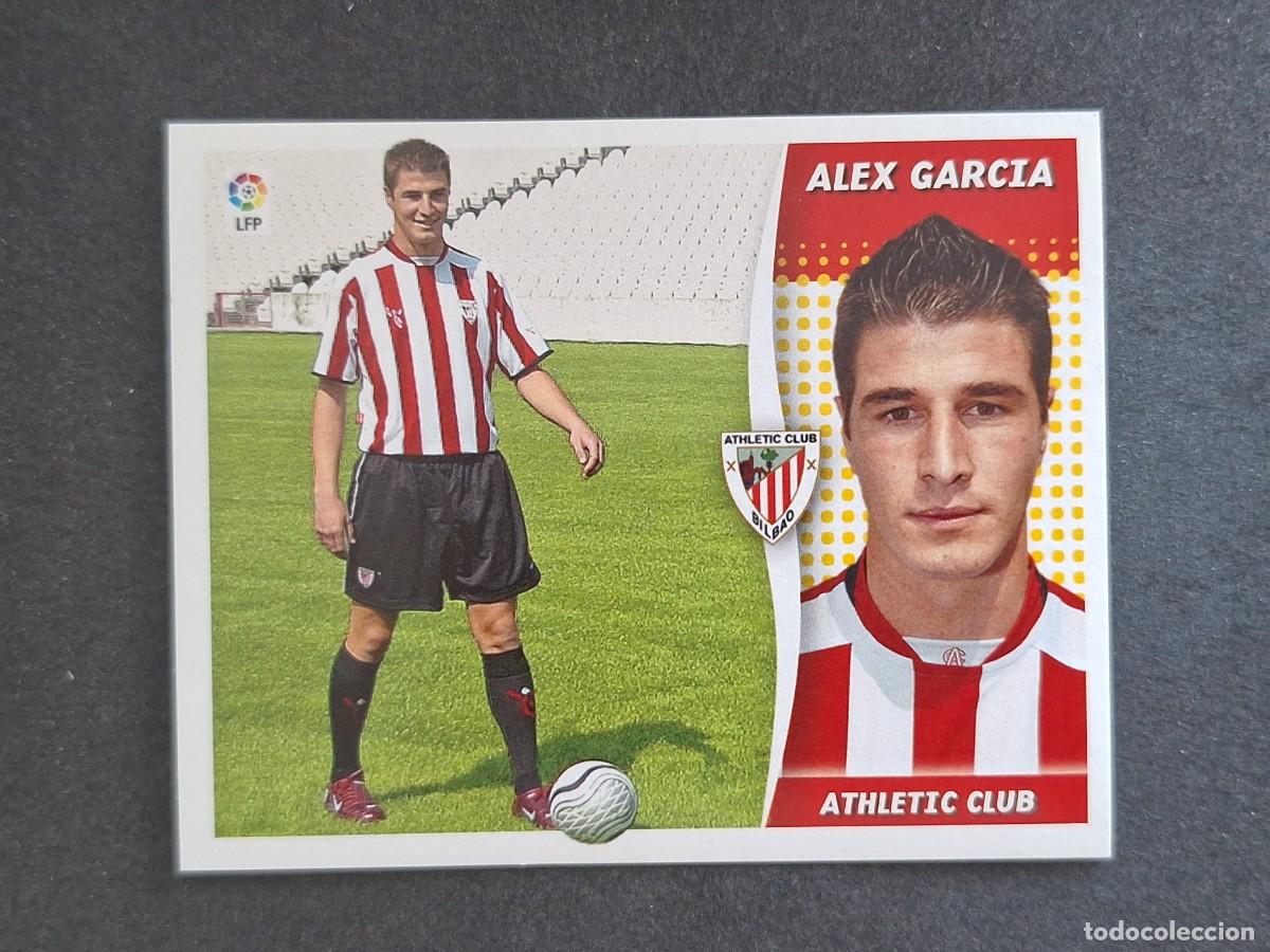 Cromos de f&uacute;tbol: L6 ALEX GARCIA ATHLETIC CLUB DE BILBAO COLOCA LIGA ESTE 2006 2007 06 07 NUNCA PEGADO SIN PEGAR