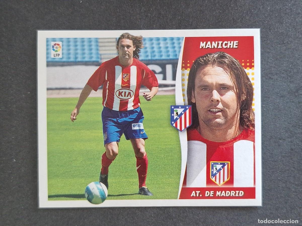 Cromos de f&uacute;tbol: L6 MANICHE ATLETICO DE MADRID COLOCA LIGA ESTE 2006 2007 06 07 NUNCA PEGADO SIN PEGAR