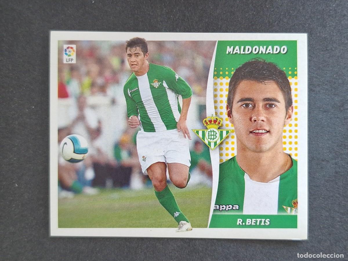 Cromos de f&uacute;tbol: L6 MALDONADO REAL BETIS BALOMPIE COLOCA LIGA ESTE 2006 2007 06 07 NUNCA PEGADO SIN PEGAR