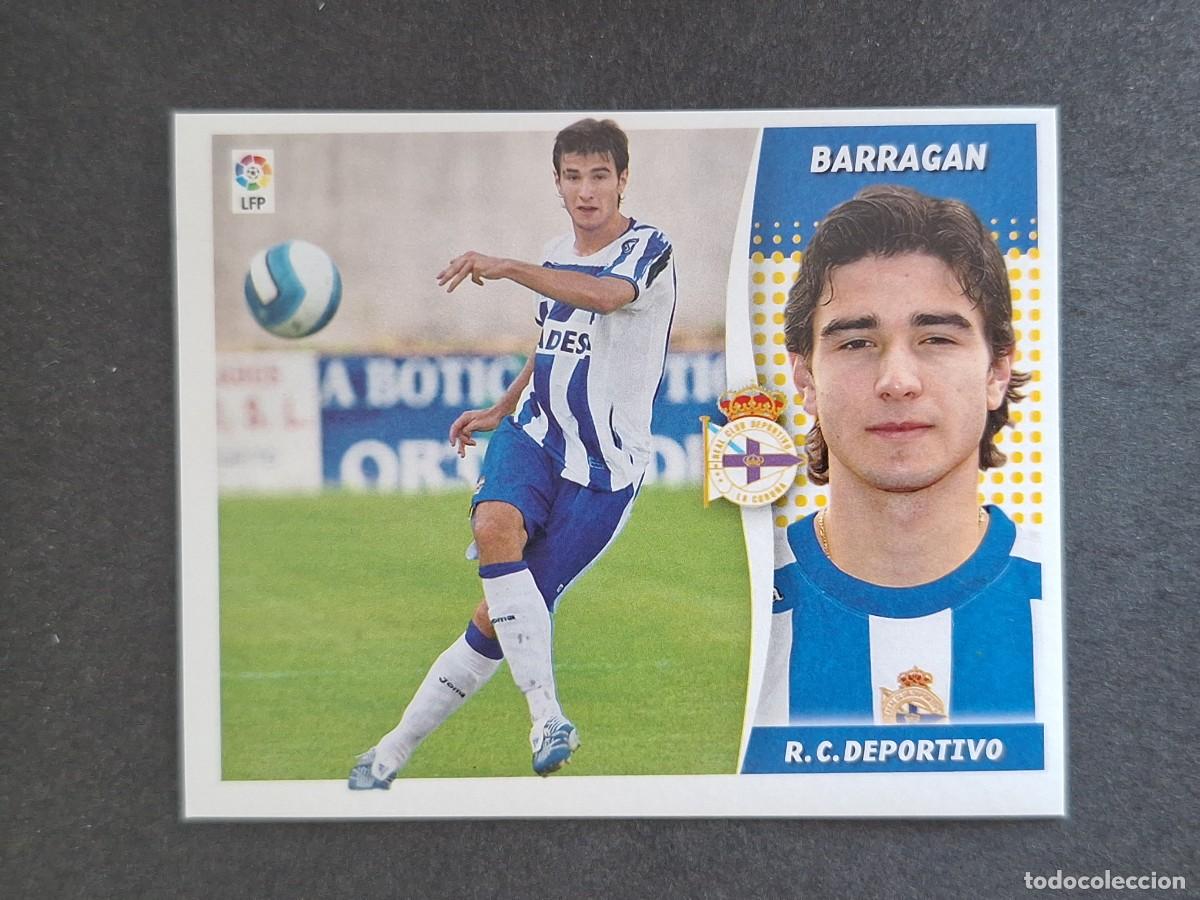 Cromos de f&uacute;tbol: L6 BARRAGAN DEPORTIVO DE LA CORU&Ntilde;A COLOCA LIGA ESTE 2006 2007 06 07 NUNCA PEGADO SIN PEGAR