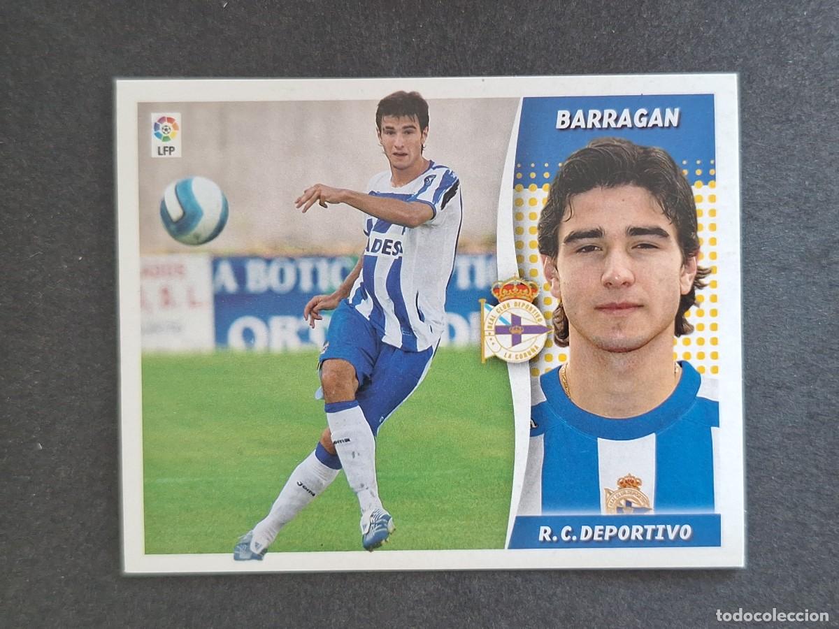Cromos de f&uacute;tbol: L6 BARRAGAN DEPORTIVO DE LA CORU&Ntilde;A COLOCA LIGA ESTE 2006 2007 06 07 NUNCA PEGADO SIN PEGAR
