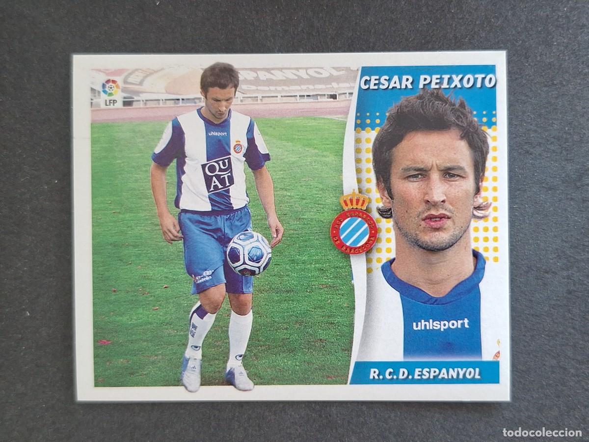 Cromos de f&uacute;tbol: L6 CESAR PEIXOTO R. C. D. ESPA&Ntilde;OL COLOCA LIGA ESTE 2006 2007 06 07 NUNCA PEGADO SIN PEGAR