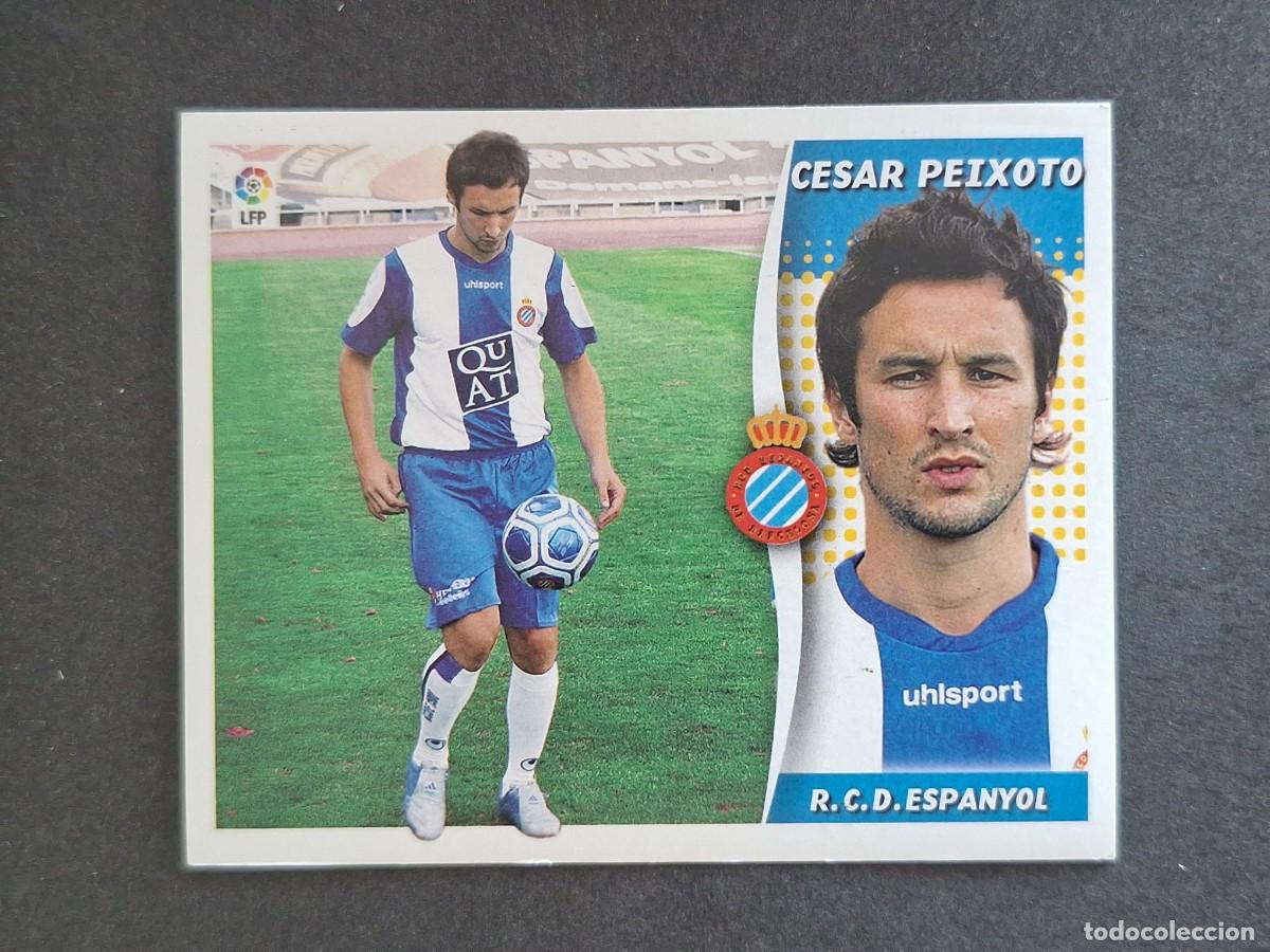 Cromos de f&uacute;tbol: L6 CESAR PEIXOTO R. C. D. ESPA&Ntilde;OL COLOCA LIGA ESTE 2006 2007 06 07 NUNCA PEGADO SIN PEGAR