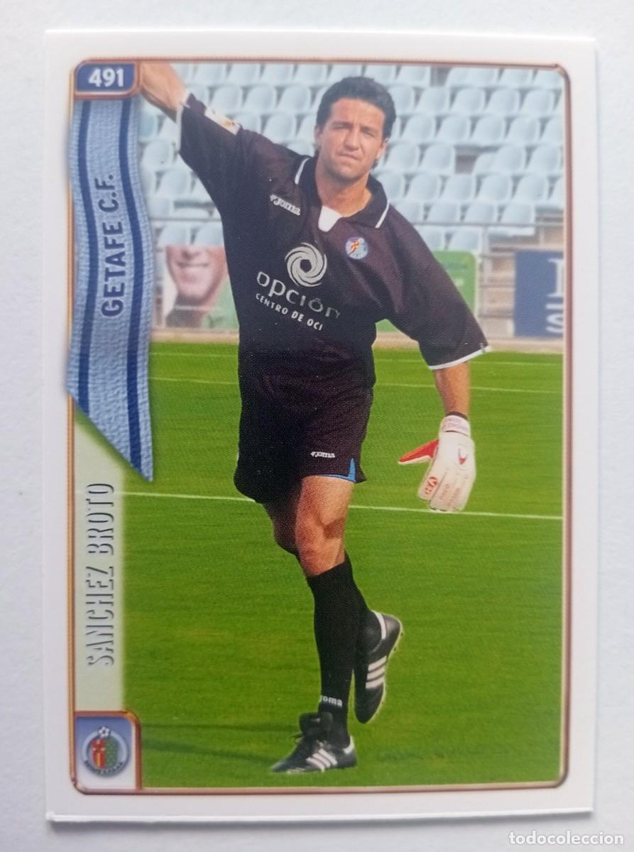 Cromos de f&uacute;tbol: CROMO FUTBOL GETAFE C.F. MUNDI CROMO 2004-2005: SANCHEZ BROTO