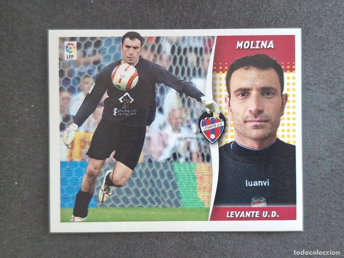 Cromos de f&uacute;tbol: L6 MOLINA LEVANTE U. D. COLOCA LIGA ESTE 2006 2007 06 07 NUNCA PEGADO SIN PEGAR