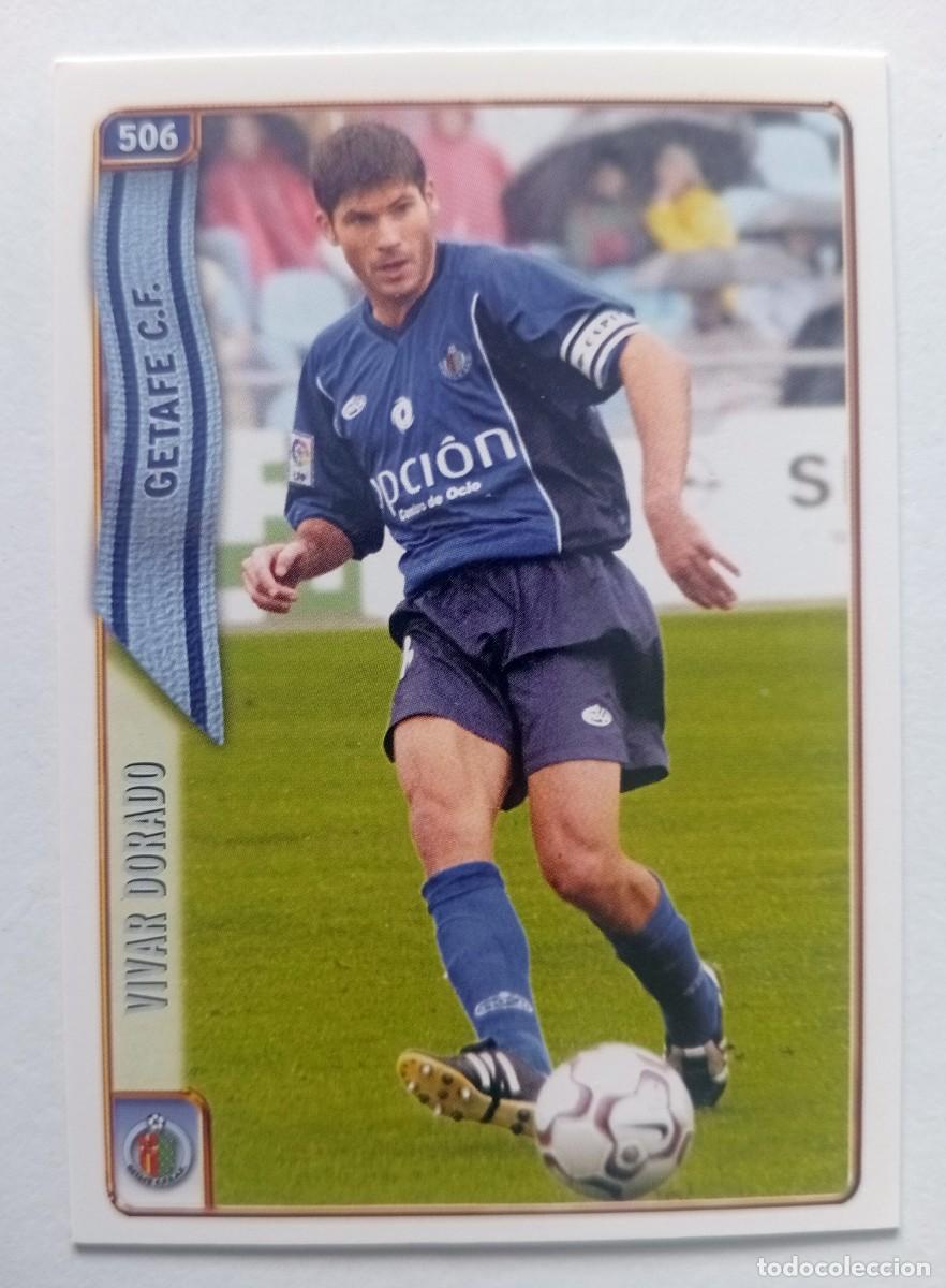 Cromos de f&uacute;tbol: CROMO FUTBOL GETAFE C.F. MUNDI CROMO 2004-2005: VIVAR DORADO