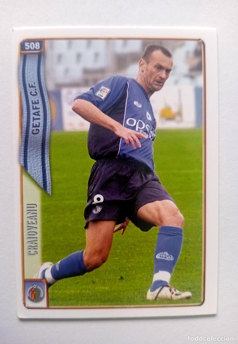 Cromos de f&uacute;tbol: CROMO FUTBOL GETAFE C.F. MUNDI CROMO 2004-2005: CRAIOVEANU