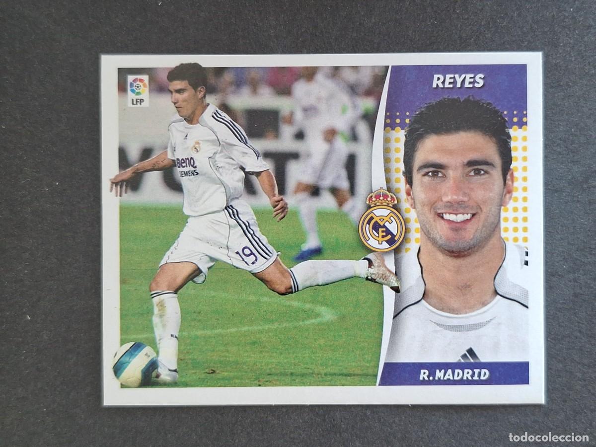 Cromos de f&uacute;tbol: L6 REYES REAL MADRID COLOCA LIGA ESTE 2006 2007 06 07 NUNCA PEGADO SIN PEGAR