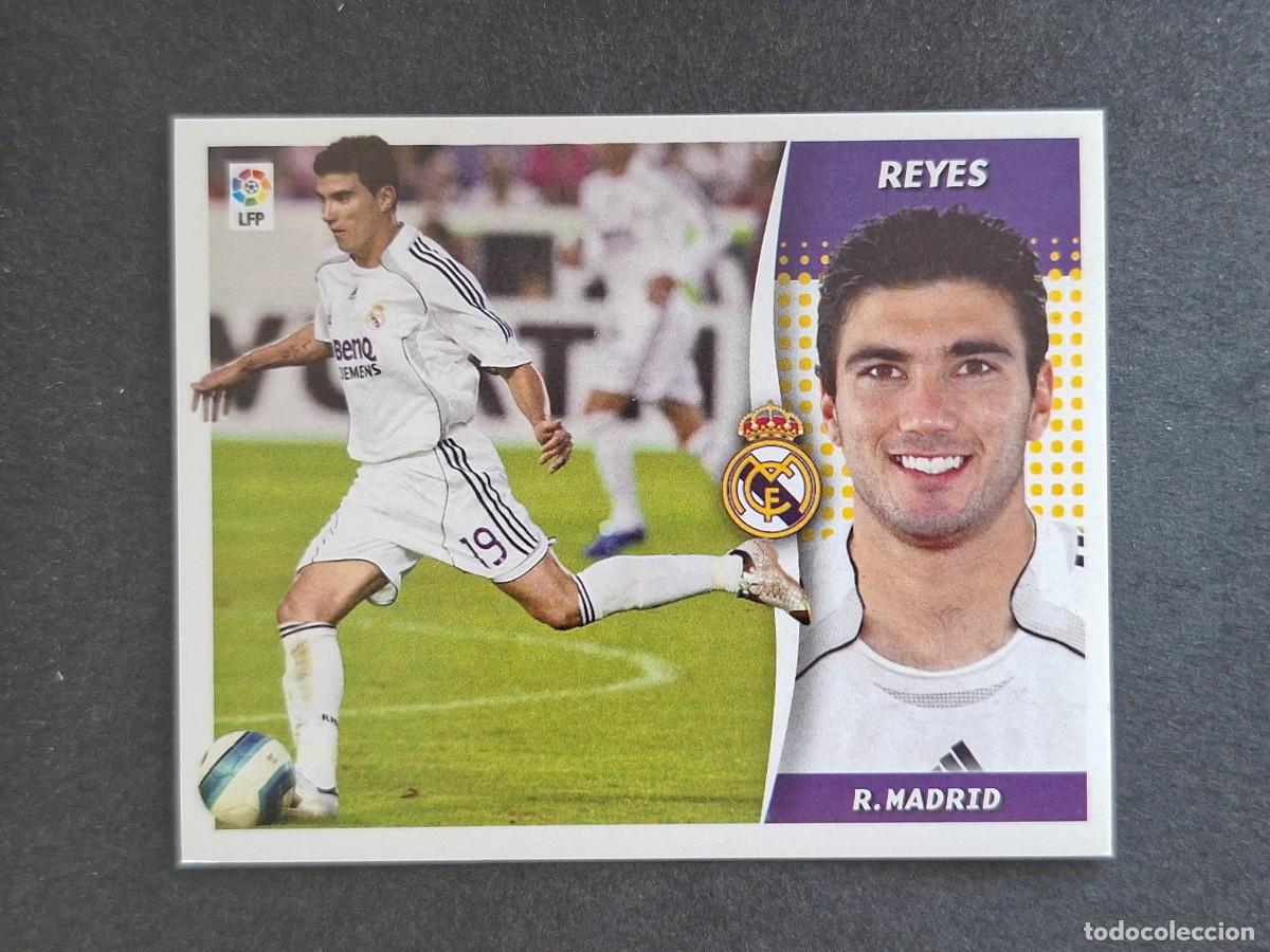 Cromos de f&uacute;tbol: L6 REYES REAL MADRID COLOCA LIGA ESTE 2006 2007 06 07 NUNCA PEGADO SIN PEGAR