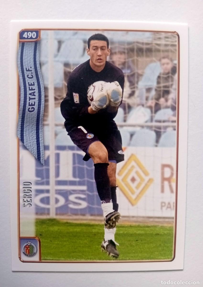 Cromos de f&uacute;tbol: CROMO FUTBOL GETAFE C.F. MUNDI CROMO 2004-2005: SERGIO