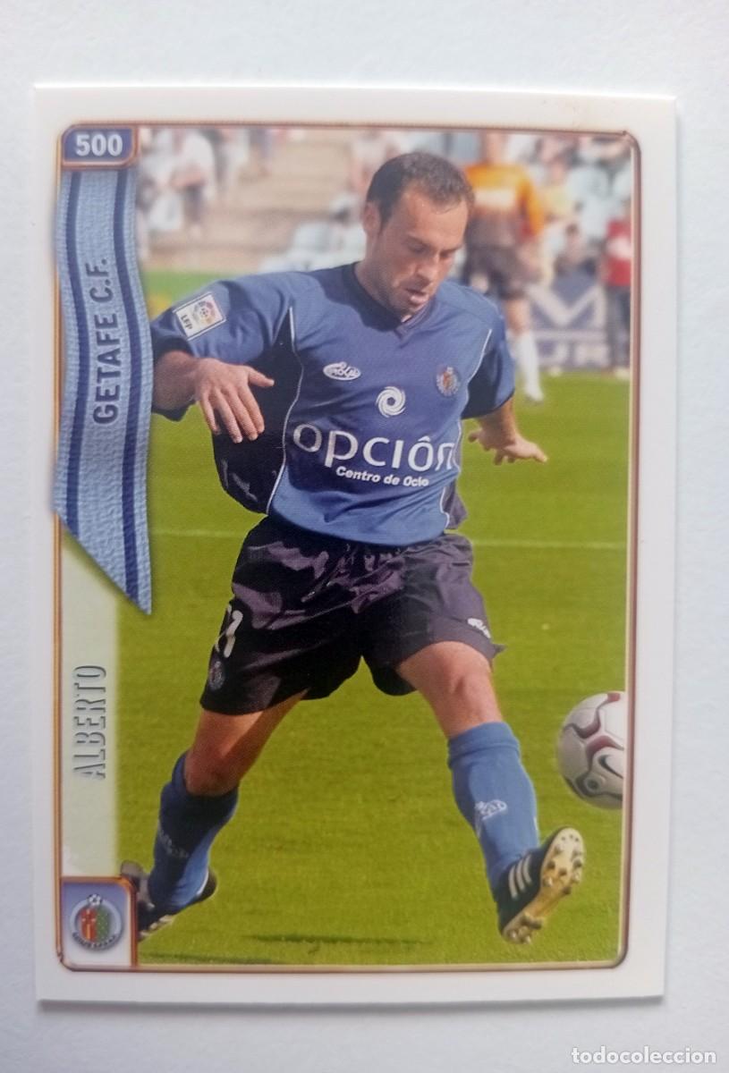 Cromos de f&uacute;tbol: CROMO FUTBOL GETAFE C.F. MUNDI CROMO 2004-2005: ALBERTO